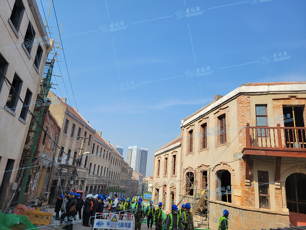 青島舊城文物保護改造高延性混凝土加固項目